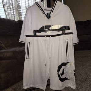 Ecko Unltd XL Hoodie Tee and Shorts Set